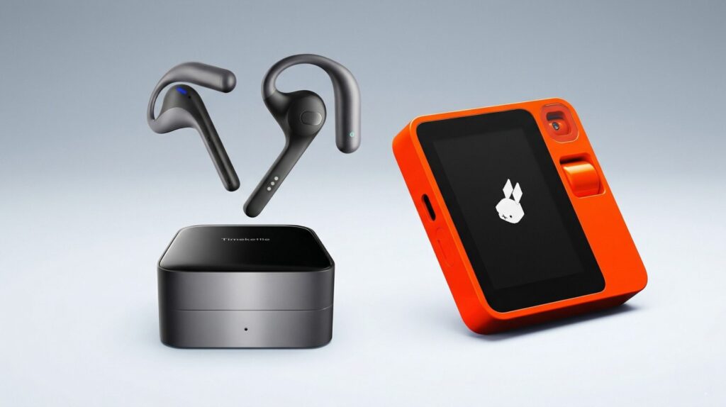 AI assistant device comparison 2026 with Rabbit R1 and Timekettle W4 Pro