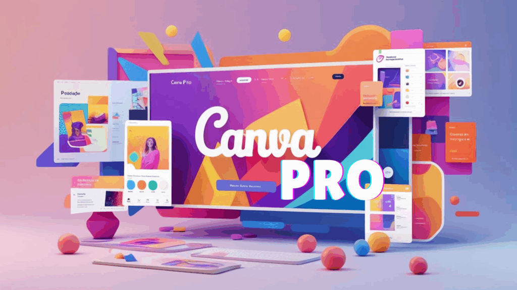 Canva Pro AI dashboard showing Magic Write and brand kit tools for AI design tools workflow