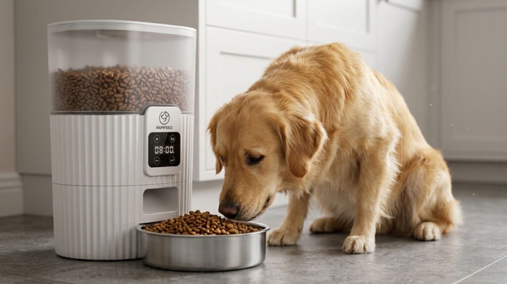 PAPIFEED smart pet feeder with app control — best AI gadget under $50 for pet owners