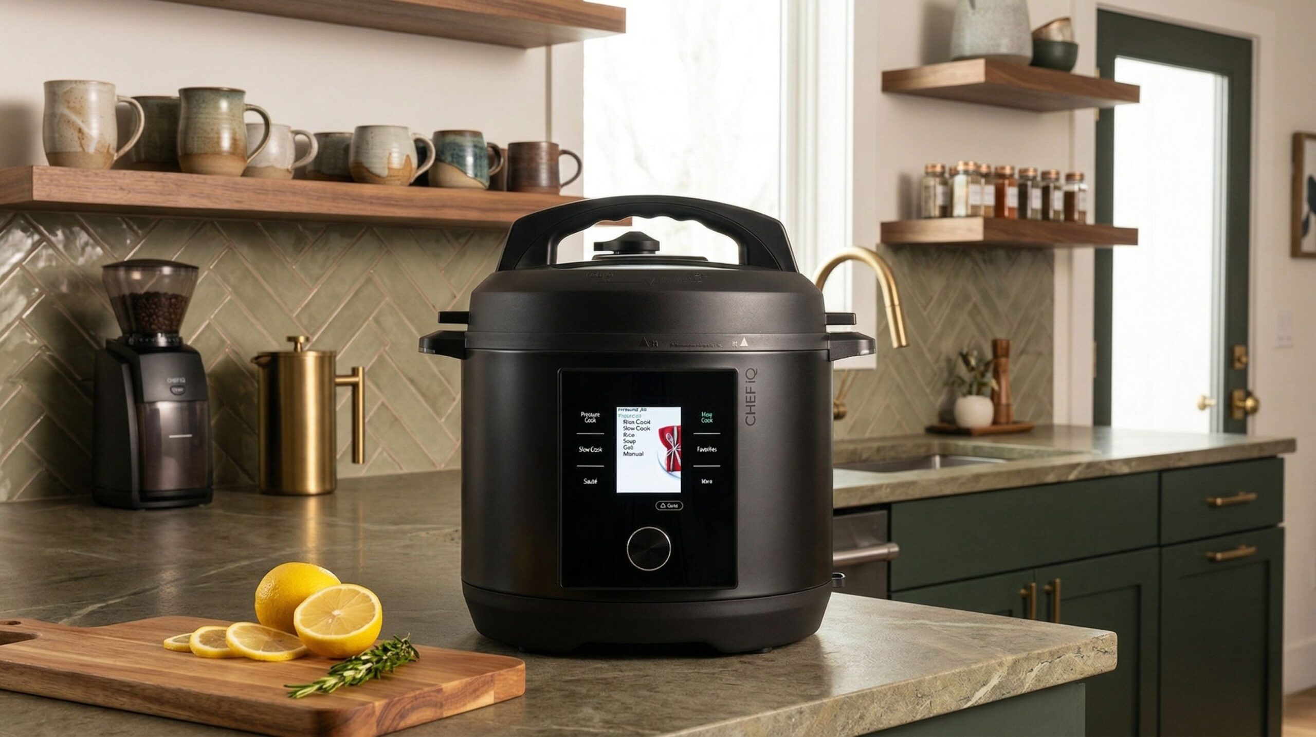 CHEF iQ Smart Cooker with built-in scale, a beginner-friendly pick among these AI kitchen helpers