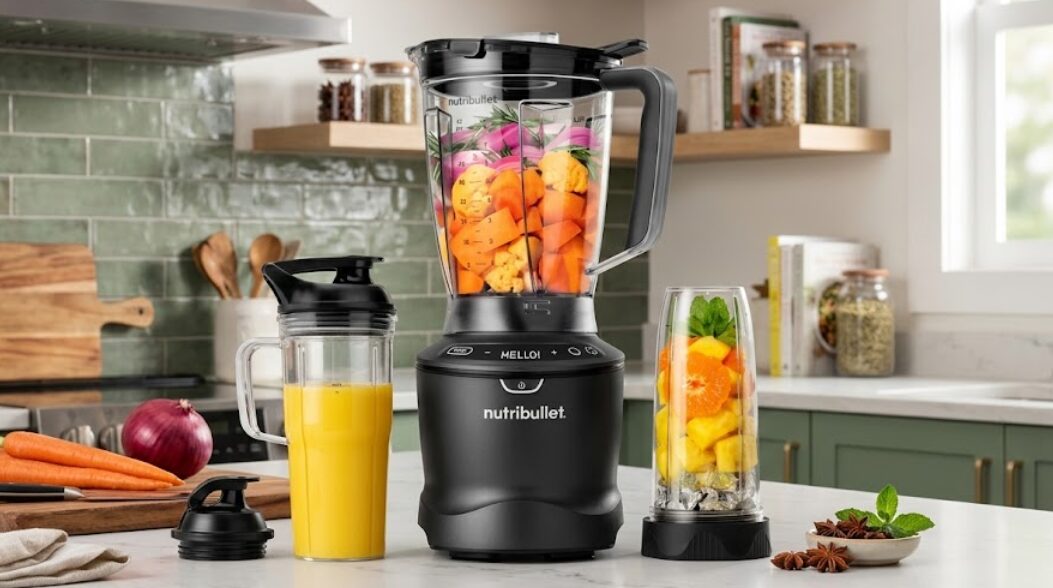 NutriBullet Smart Touch Blender with texture sensing, the most affordable of these AI kitchen helpers