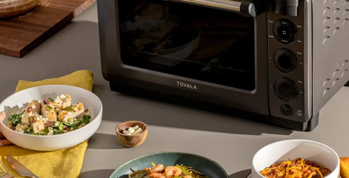 Tovala Smart Oven with barcode scanning, one of the meal-prep-focused AI kitchen helpers covered here