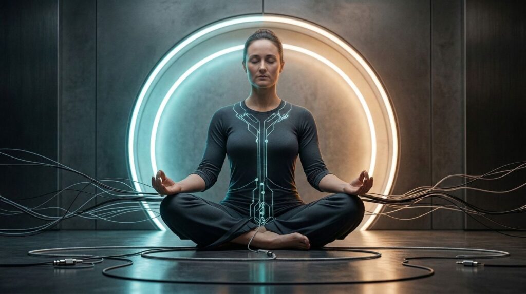 Best AI meditation apps of 2026 compared — Headspace, Calm, Wysa and Youper on phone screens