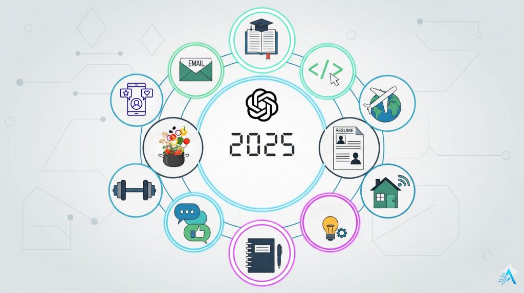 Quick picks of ChatGPT daily life uses in 2025