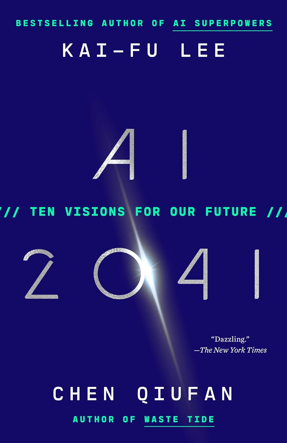 AI 2041 book cover – best AI books