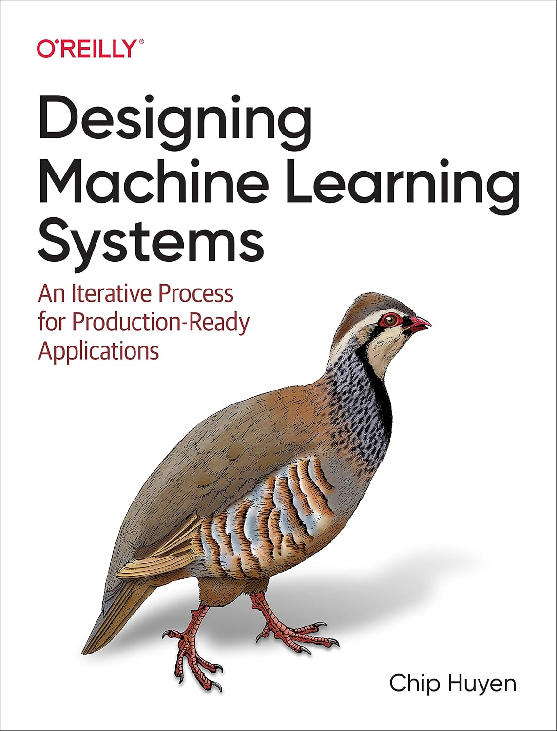 Designing Machine Learning Systems book cover – best AI books