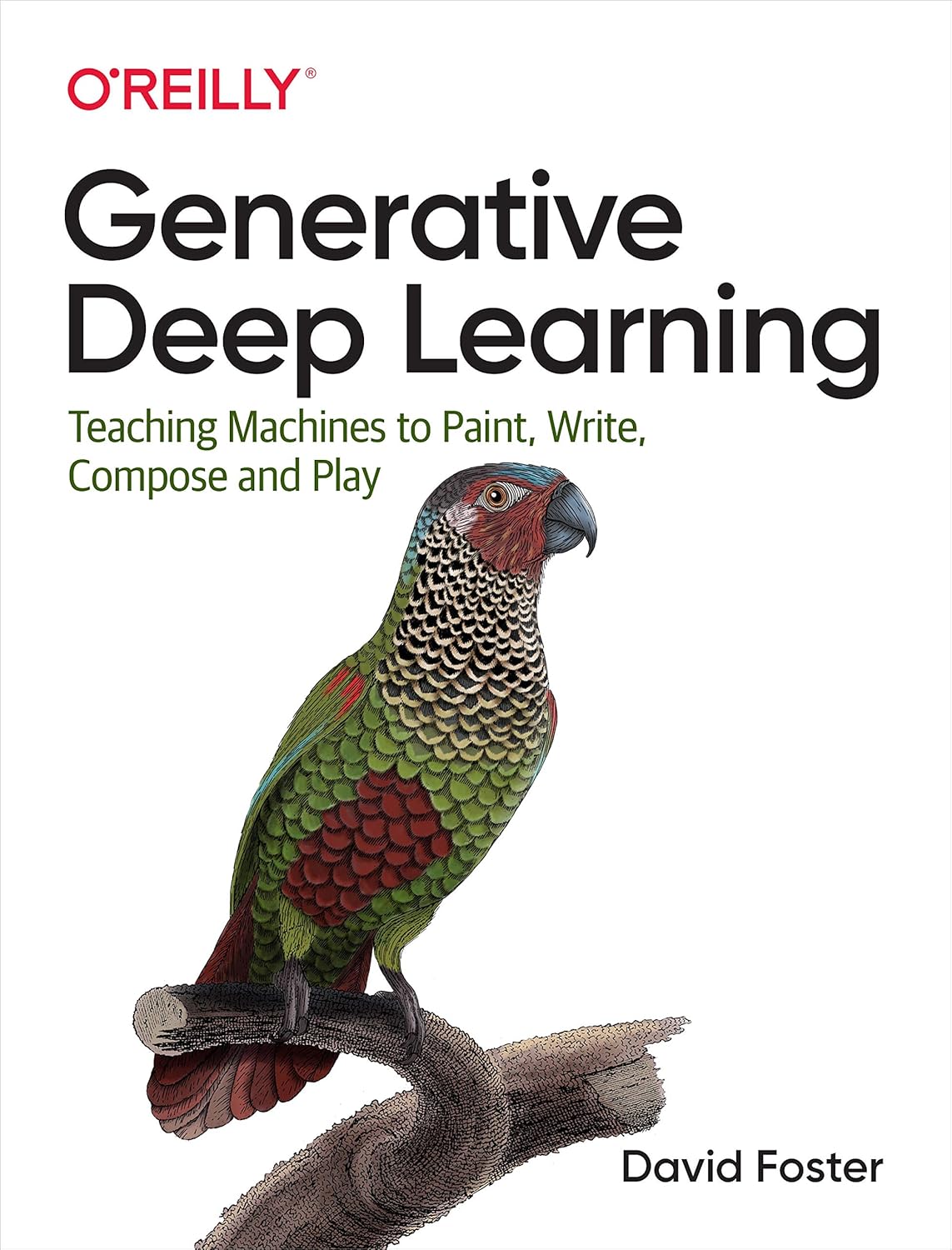 Generative Deep Learning book cover – best AI books