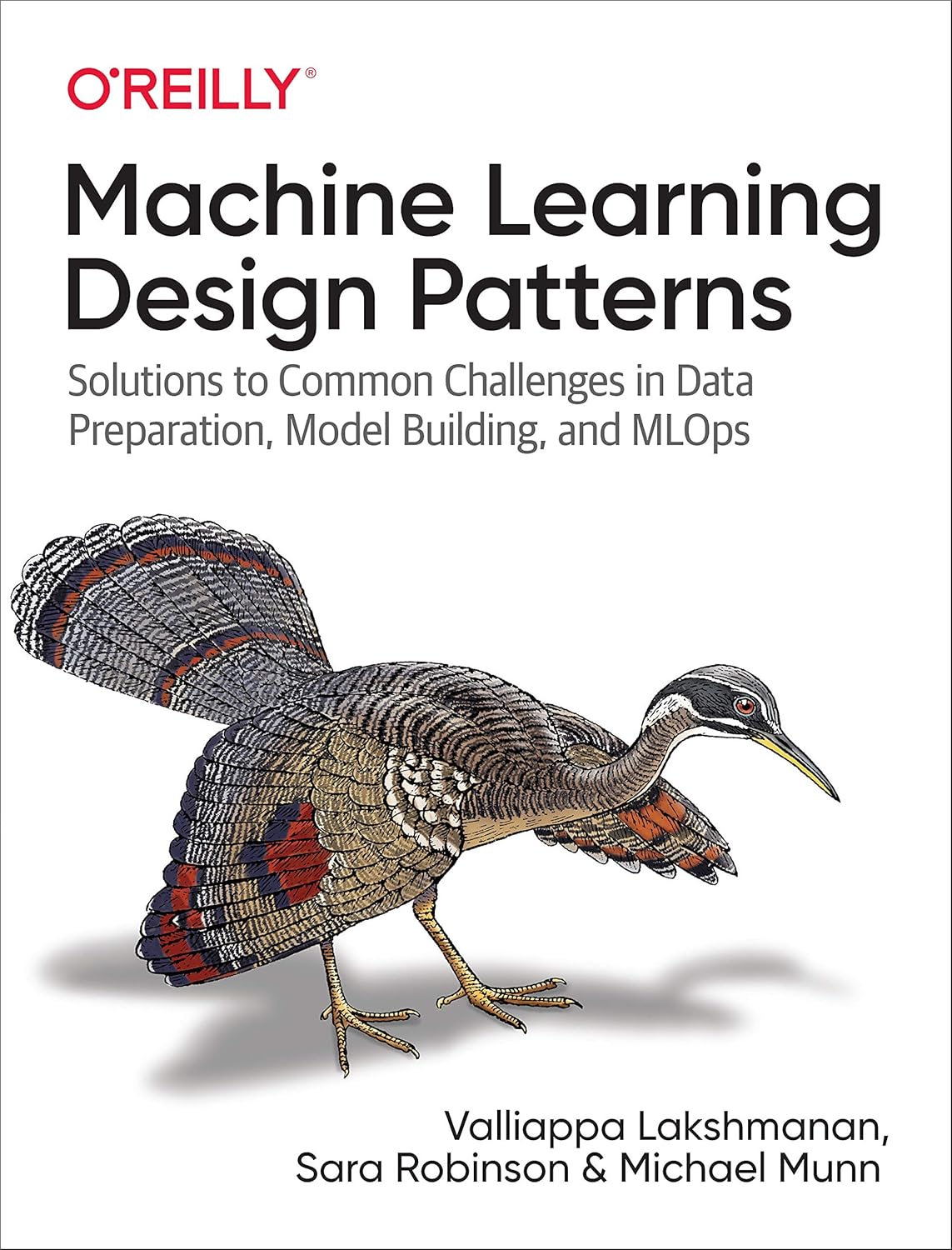 Machine Learning Design Patterns book cover – best AI books