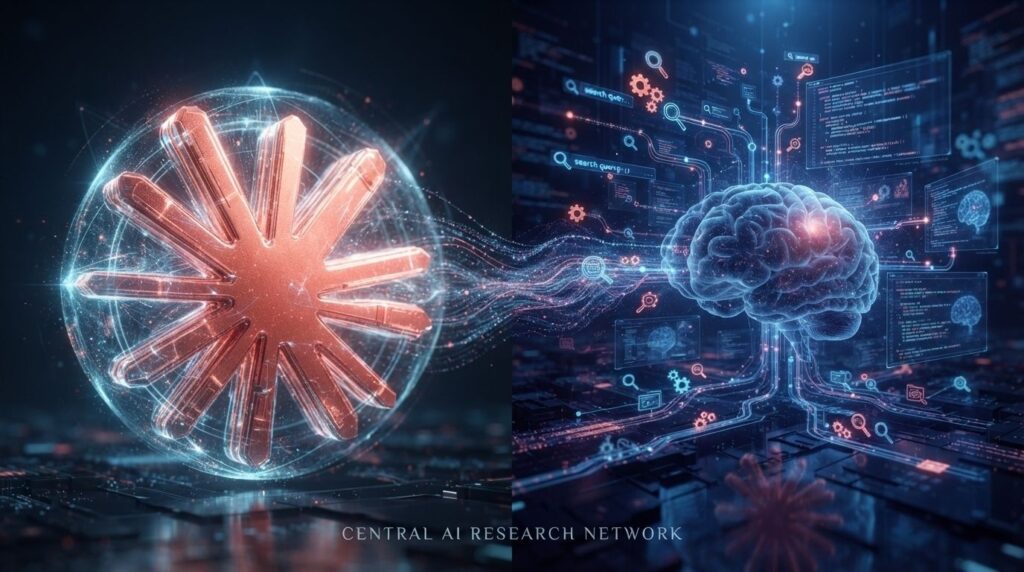 Deep Research vs Claude side-by-side AI research agent comparison
