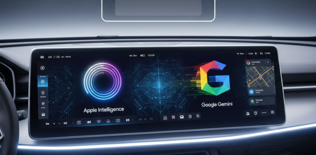OTTOCAST MINI Edge enabling Siri Apple Intelligence and Google Gemini