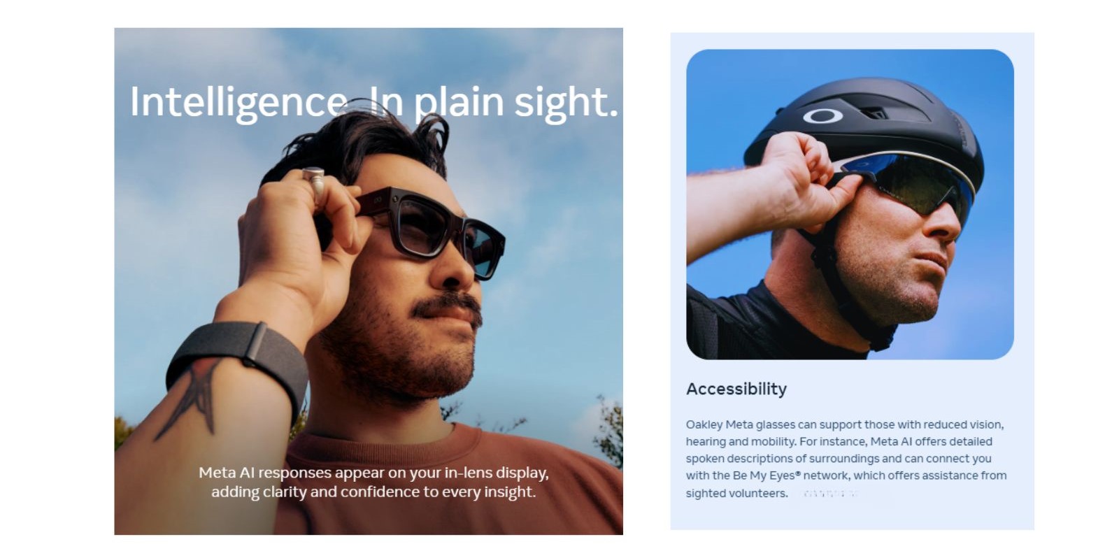 Ray-Ban Display vs Oakley Vanguard connectivity and app integration compared side by side