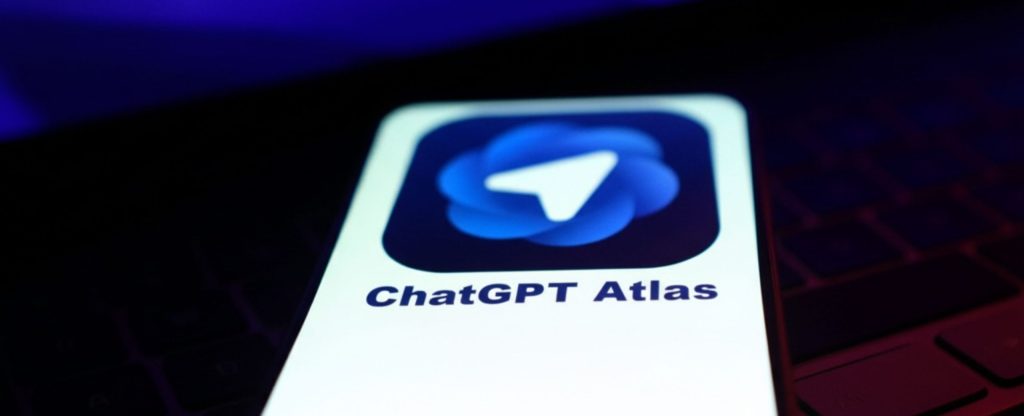 OpenAI Atlas interface – creative conversational AI browser comparison 2025