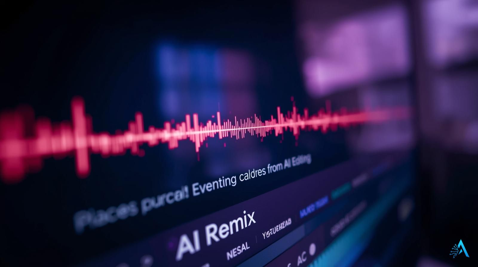 YouTube AI tools Speech to Song audio remixing interface with mood tags