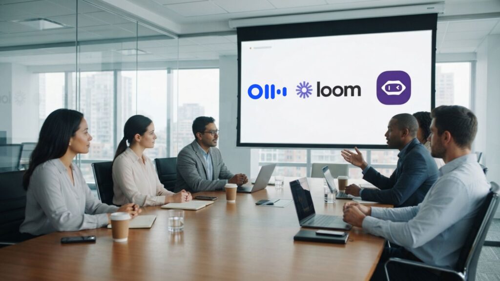 Best AI meeting tools comparison — Loom, MeetGeek, and Otter side by side