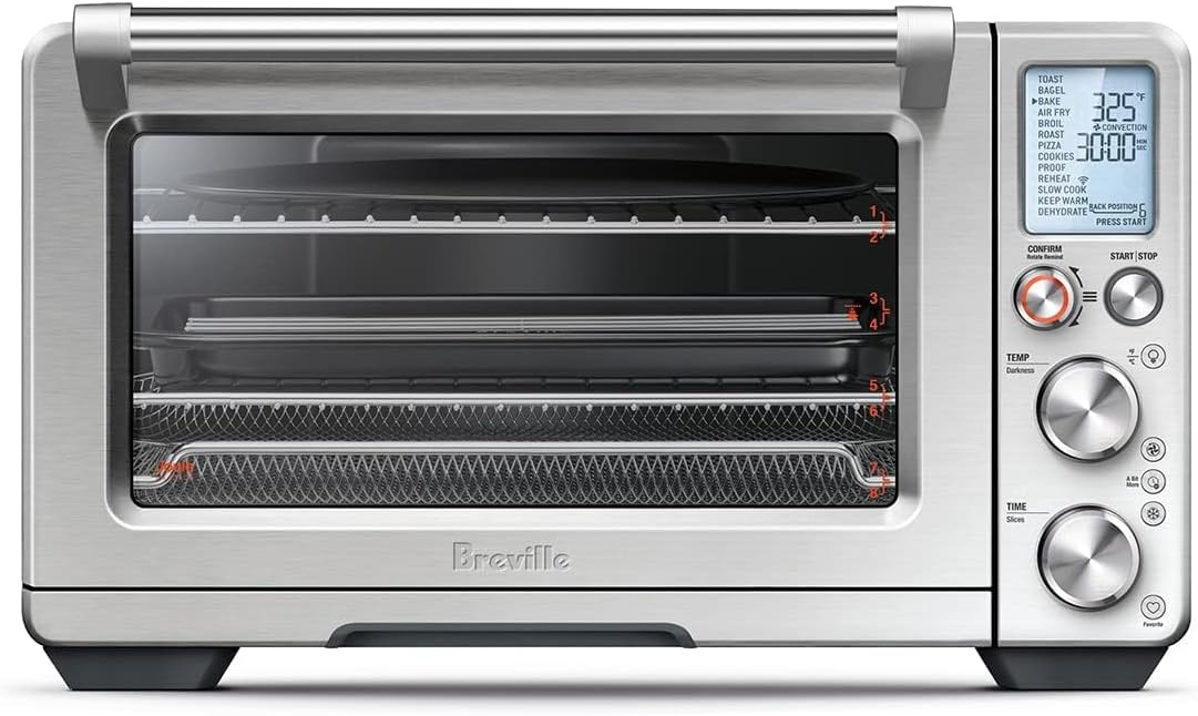 Breville Joule Oven Air Fryer Pro, one of the best AI smart ovens for guided recipes