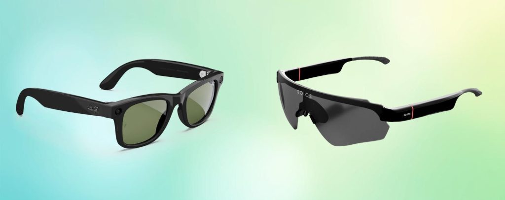 Meta Ray-Ban Smart Glasses 2025 showing AI voice assistant and camera features – part of top AI wearables 2025 selection