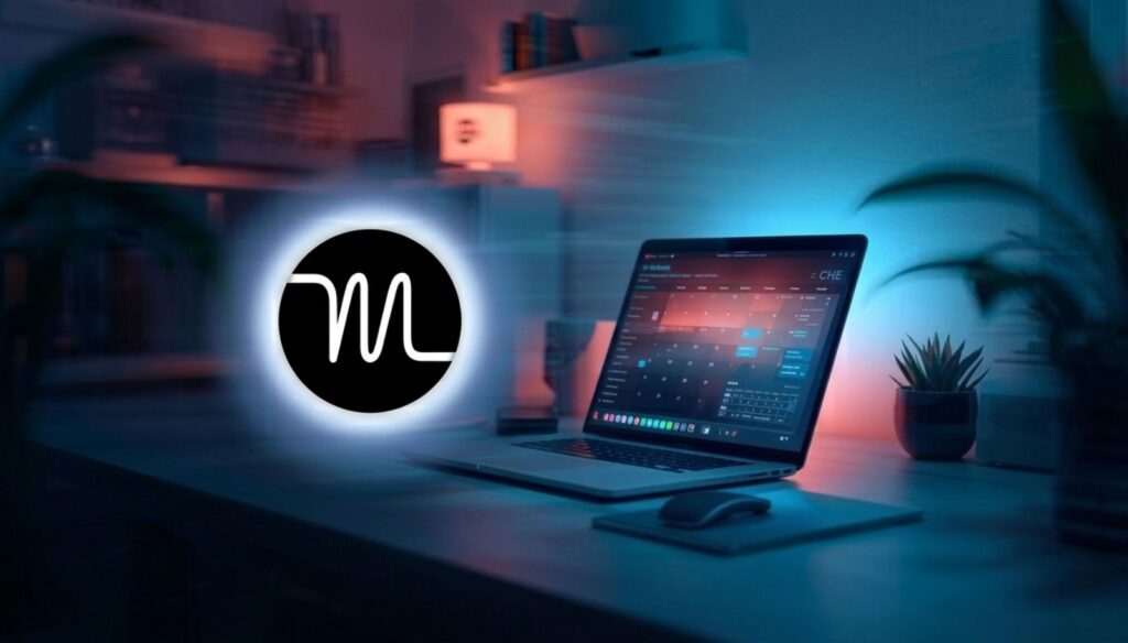 Motion app review dashboard interface showing AI scheduler features and productivity tools