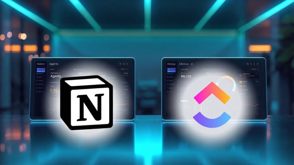 Notion Agents vs ClickUp AI workflow automation comparison for teams
