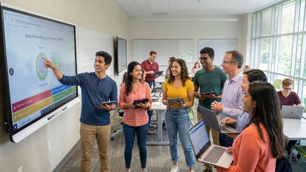 AI quiz generator creating interactive student quizzes 2026