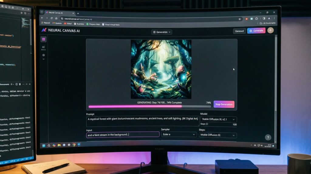 Free AI image generator output quality compared across Leonardo AI, Bing Image Creator and Ideogram