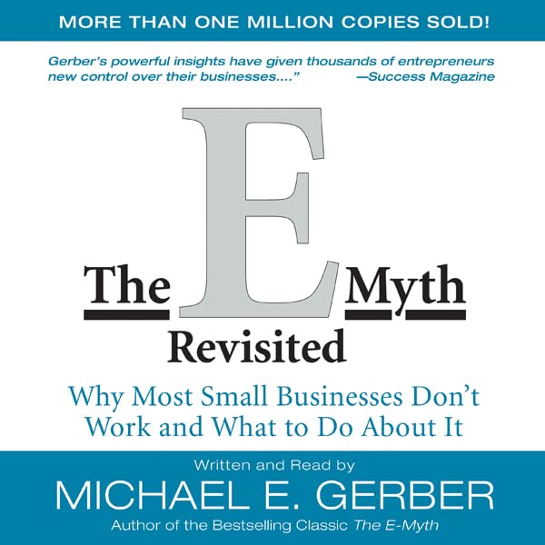 The E-Myth Revisited book cover about business systems and ai workflows for small business