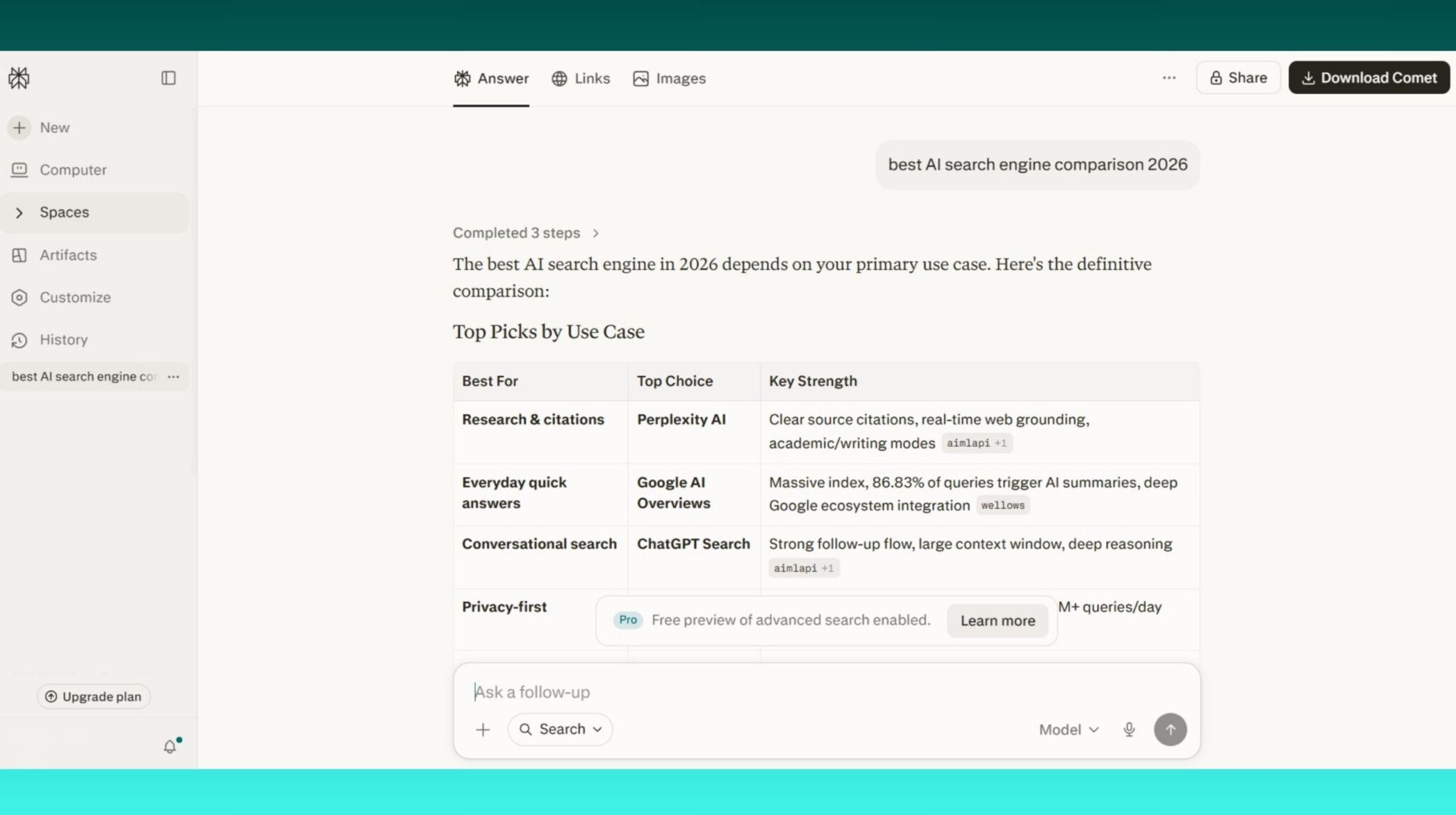 Google AI Mode vs ChatGPT vs Perplexity: Best AI Search 2026