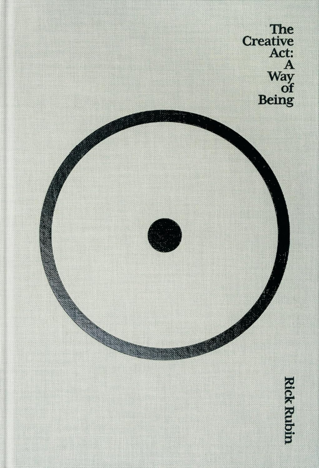 The Creative Act by Rick Rubin — recommended book for AI image creators