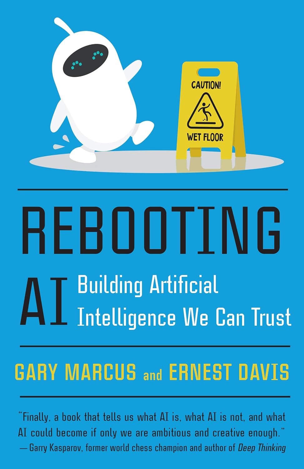Rebooting AI book cover by Gary Marcus and Ernest Davis