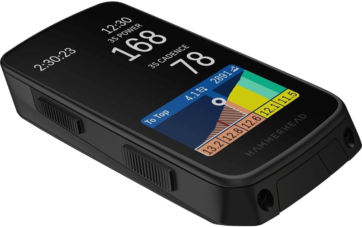 Hammerhead Karoo 3 AI cycling computer touchscreen display