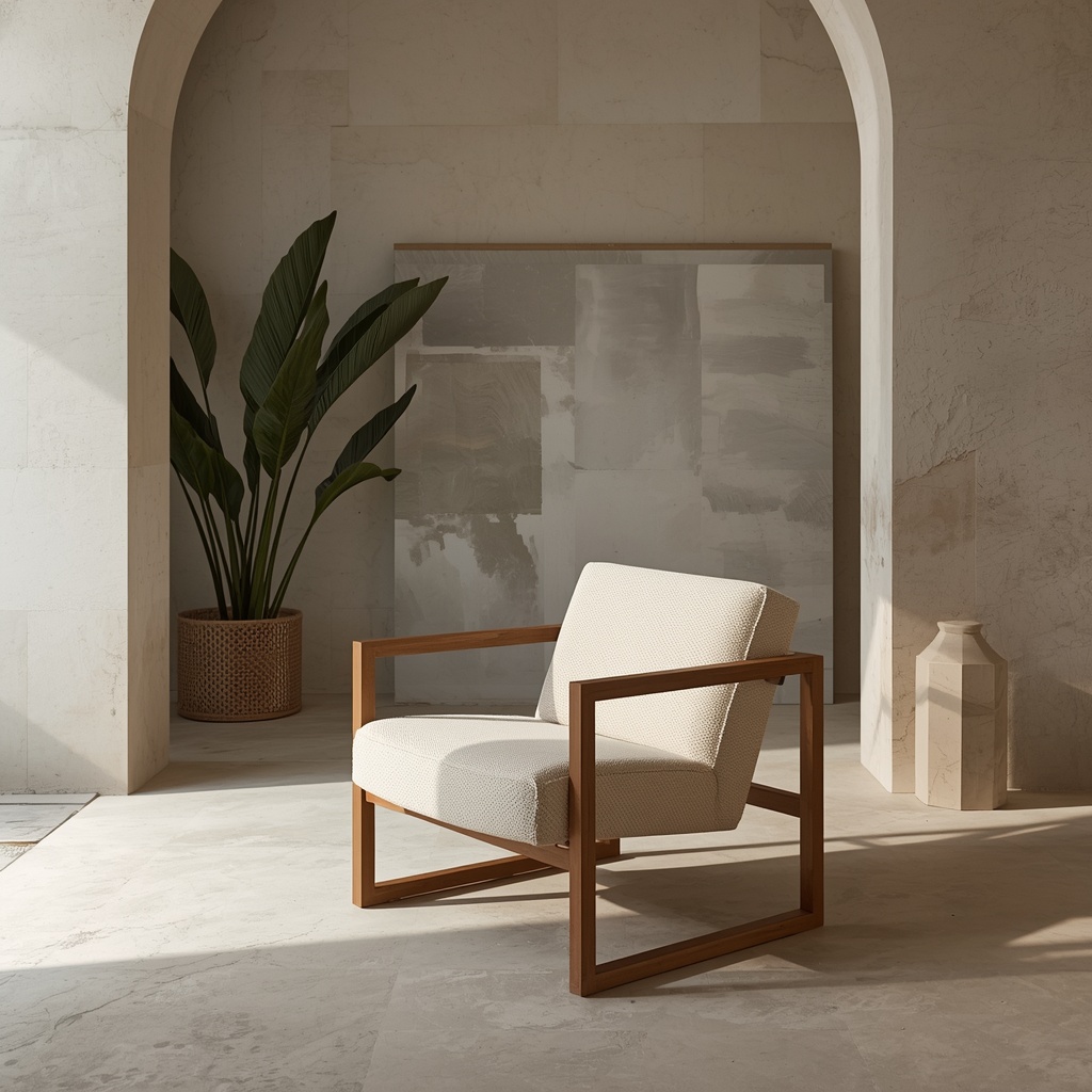 Leonardo AI output for the same designer furniture prompt — AI tools for designers comparison