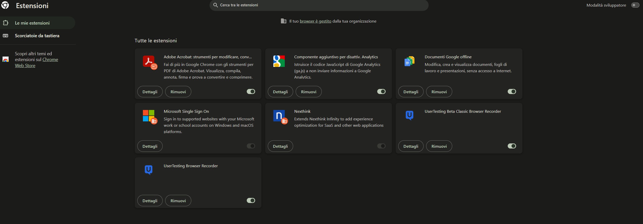 Limiting an AI Chrome extension's site access to specific sites only in chrome://extensions