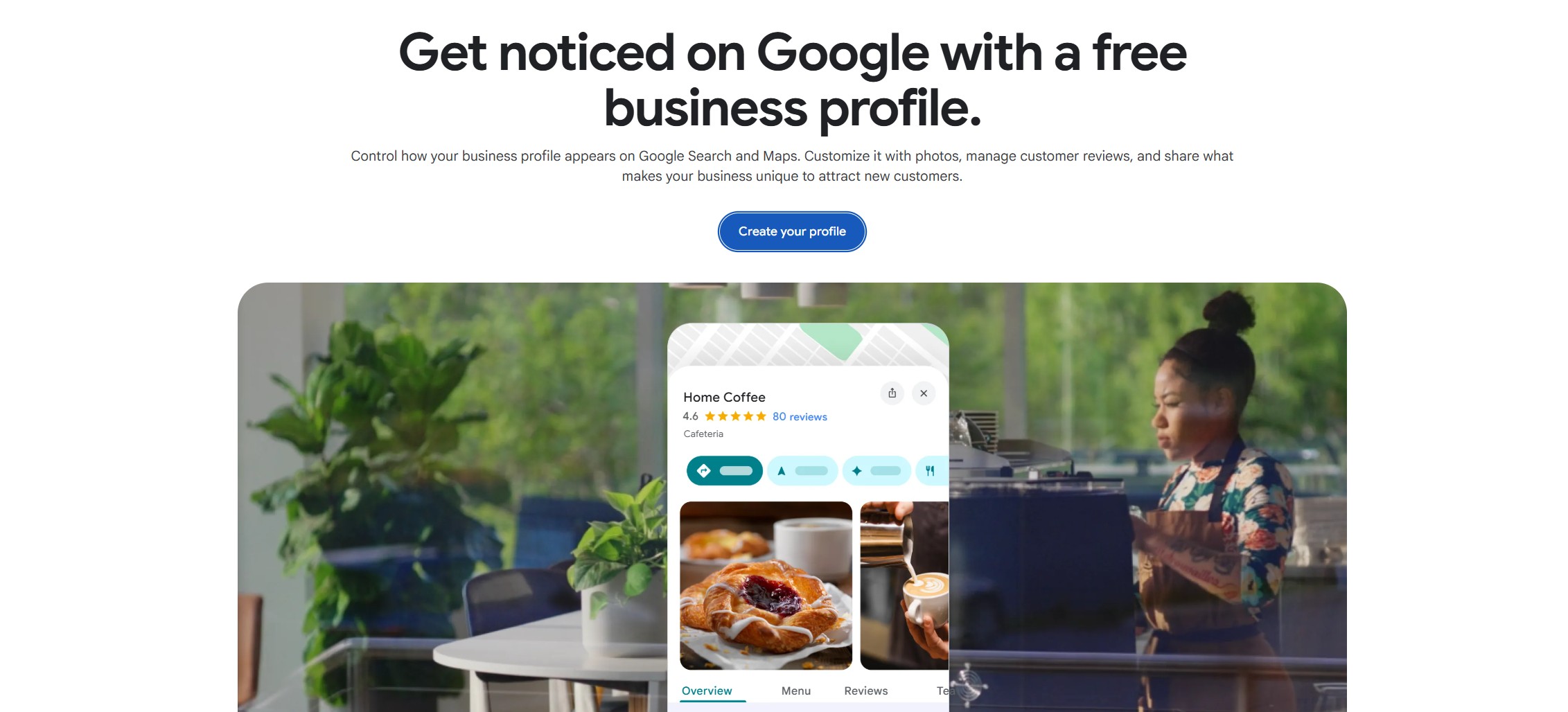 Google Business Profile settings that help a business appear in AI search