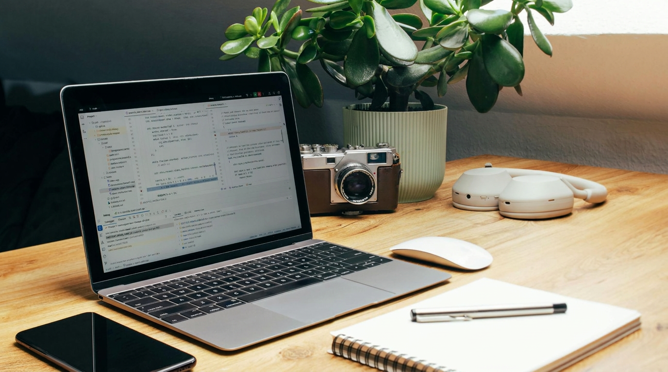 AI image editors test: Firefly removed the bottle from the desk photo