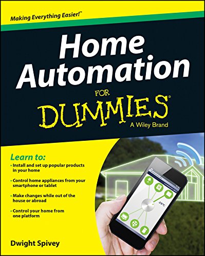 Home Automation For Dummies book cover, companion reading for smart home hub buyers